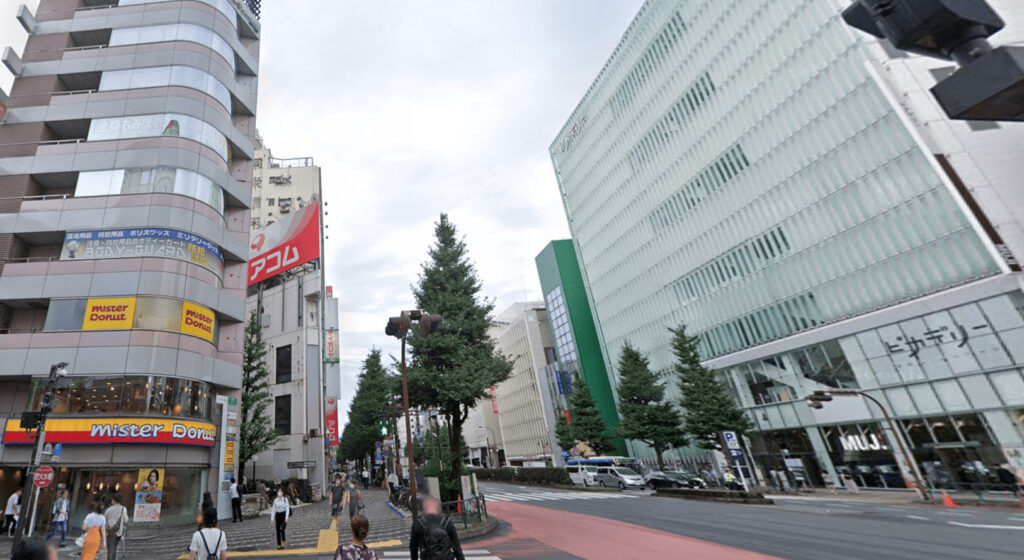 東京ノーストクリニック新宿院の外観です。