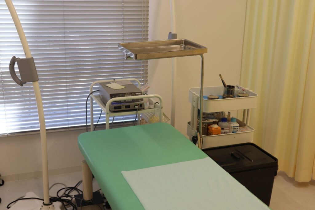 ABCクリニックの手術台