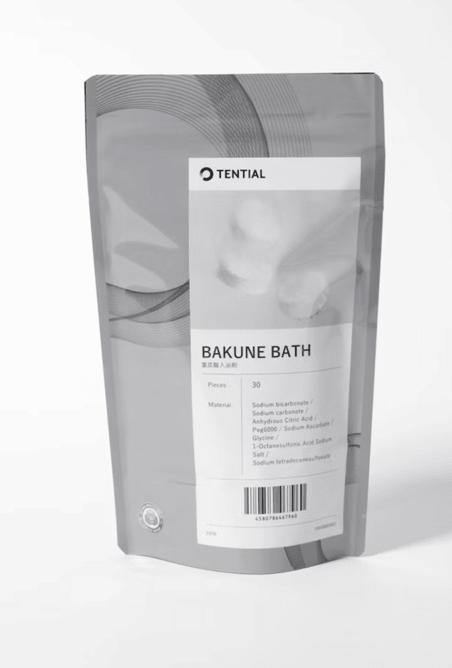 BAKUNE 重炭酸入浴剤 BATH（30錠）イメージ